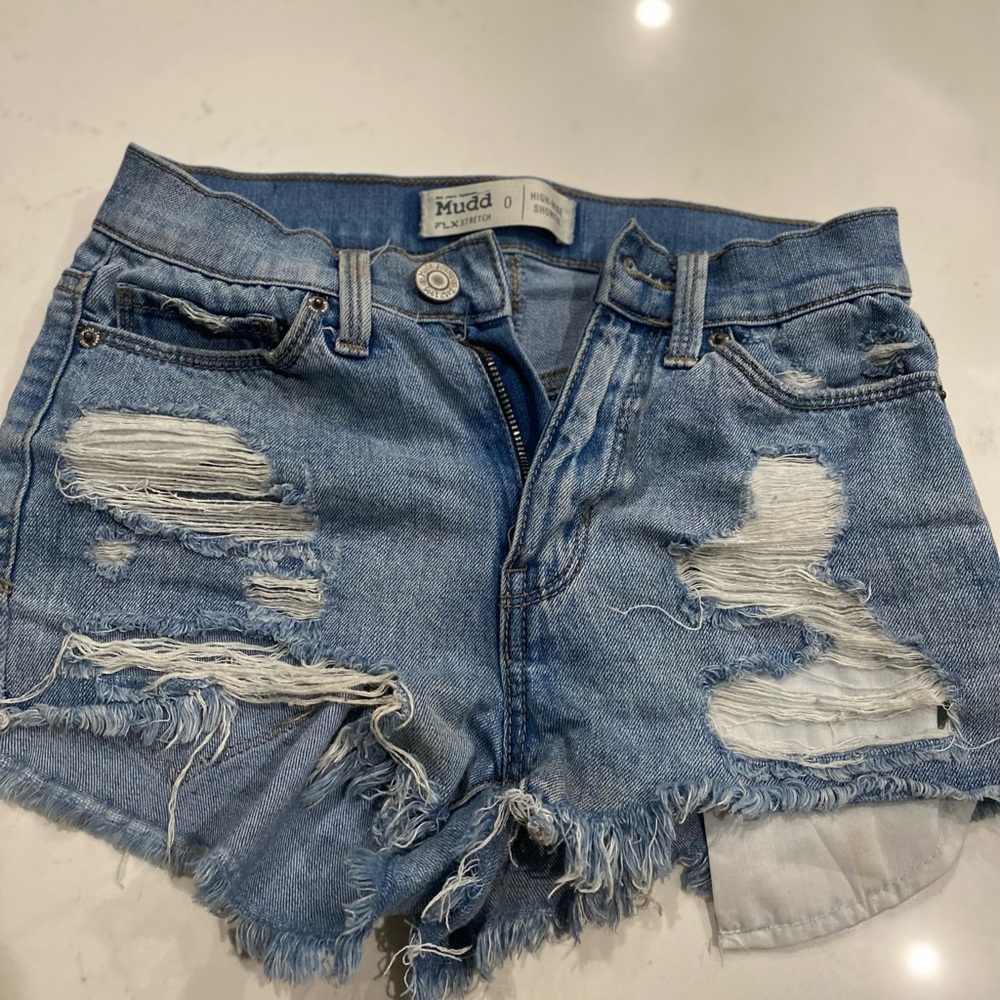 Jean shorts size 0